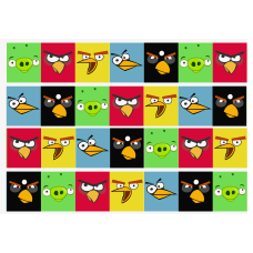 BAngr1 Braulete Angry birds foaie de vafa 30x20cm